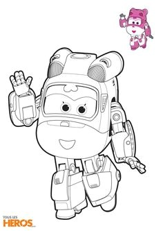 Découvrez les 5 premiers coloriages Super Wings de Tous les Héros dans cet article