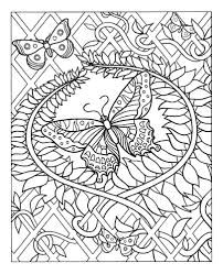 Coloriage difficile adulte papillon   imprimer et coloriage en ligne pour enfants Dessine les coloriages Difficile Adulte Papillon de dessin gratuit