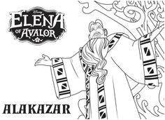 Elena Avalor Coloring Pages