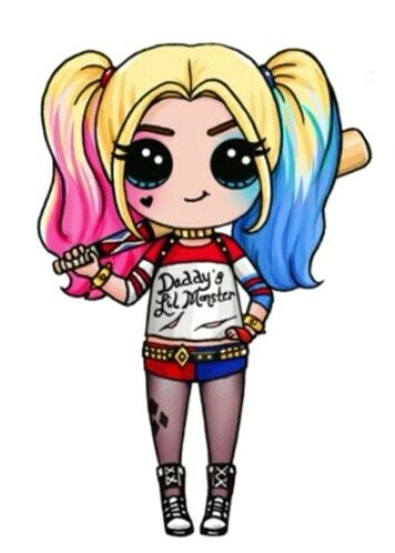 Harley Quinn By Draw so cute