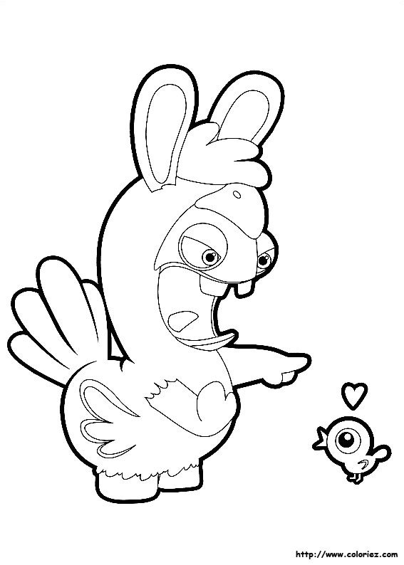 coloriage les lapins