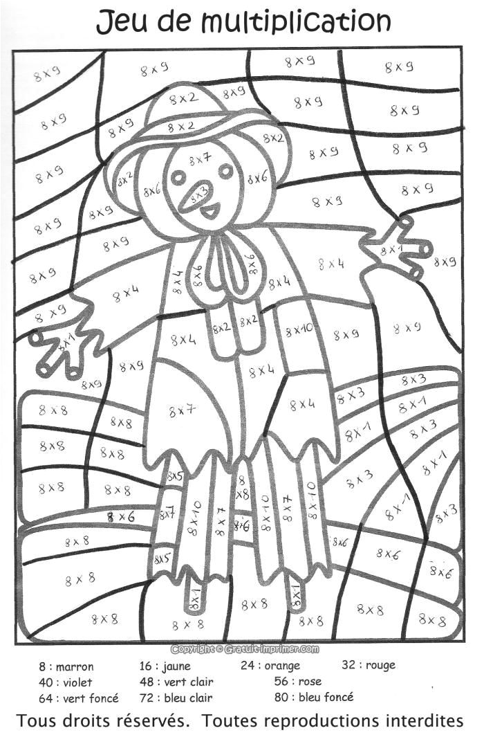 Coloriage Cycle 3 Imprimer