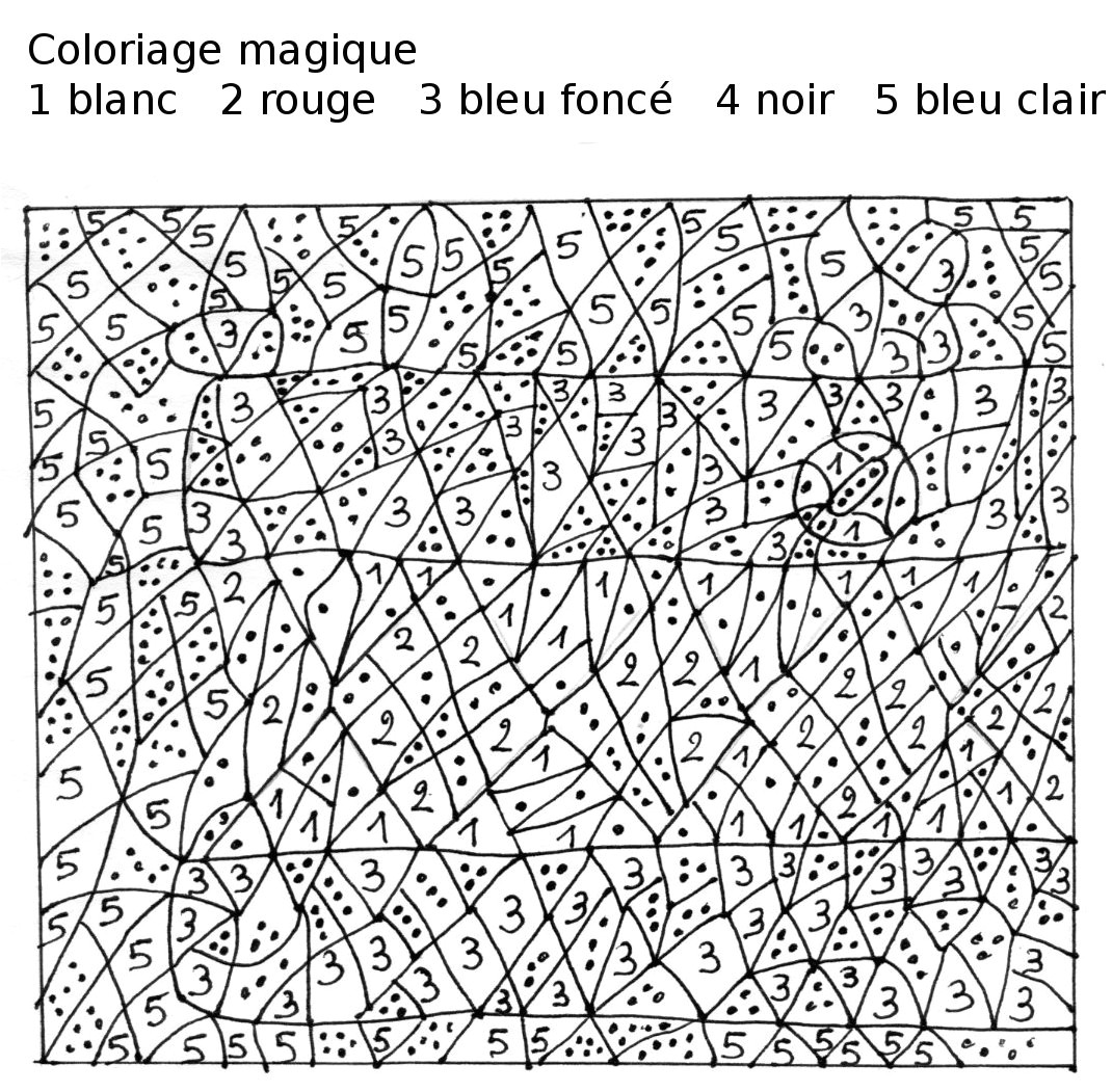 coloriage coloriage magique 99 [321 09