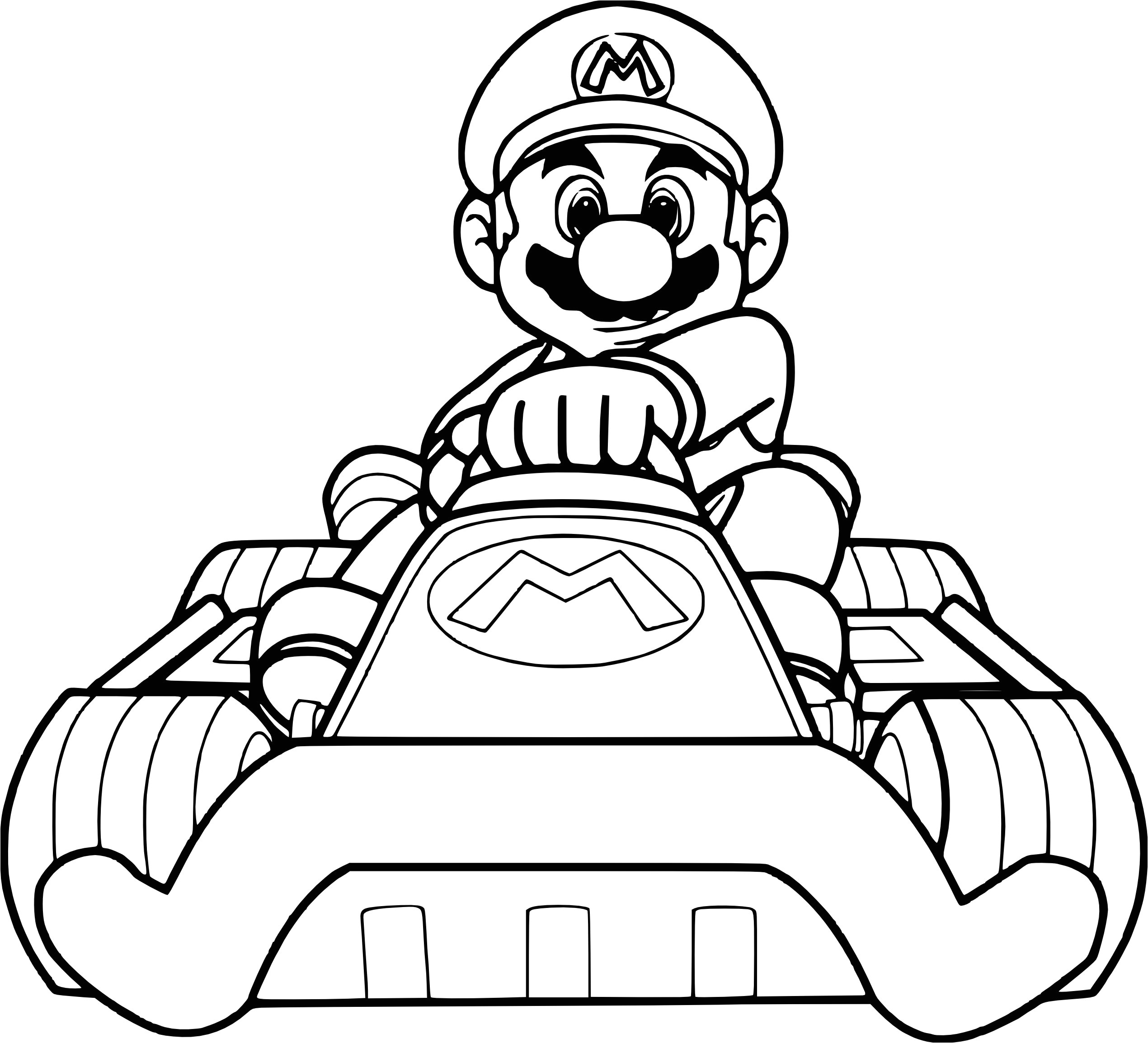 Coloriage Mario Imprimer Fresh C3 80 Top Kart Architecture   Coloriage De Mario Et Luigi