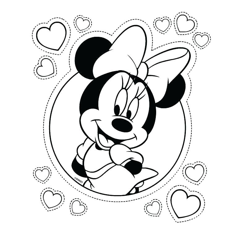 coloriage minnie mickey and mouse pinterest mice mini loup gratuit chevalier