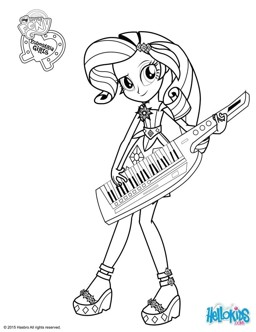Keeping in mind the excitement of children we ve got you a collection of My Little Pony Equestria Girls coloring pages
