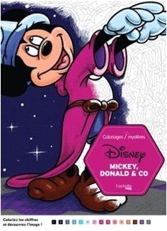 Coloriages Myst¨res Disney Mickey Donald & Co de Jérémy s