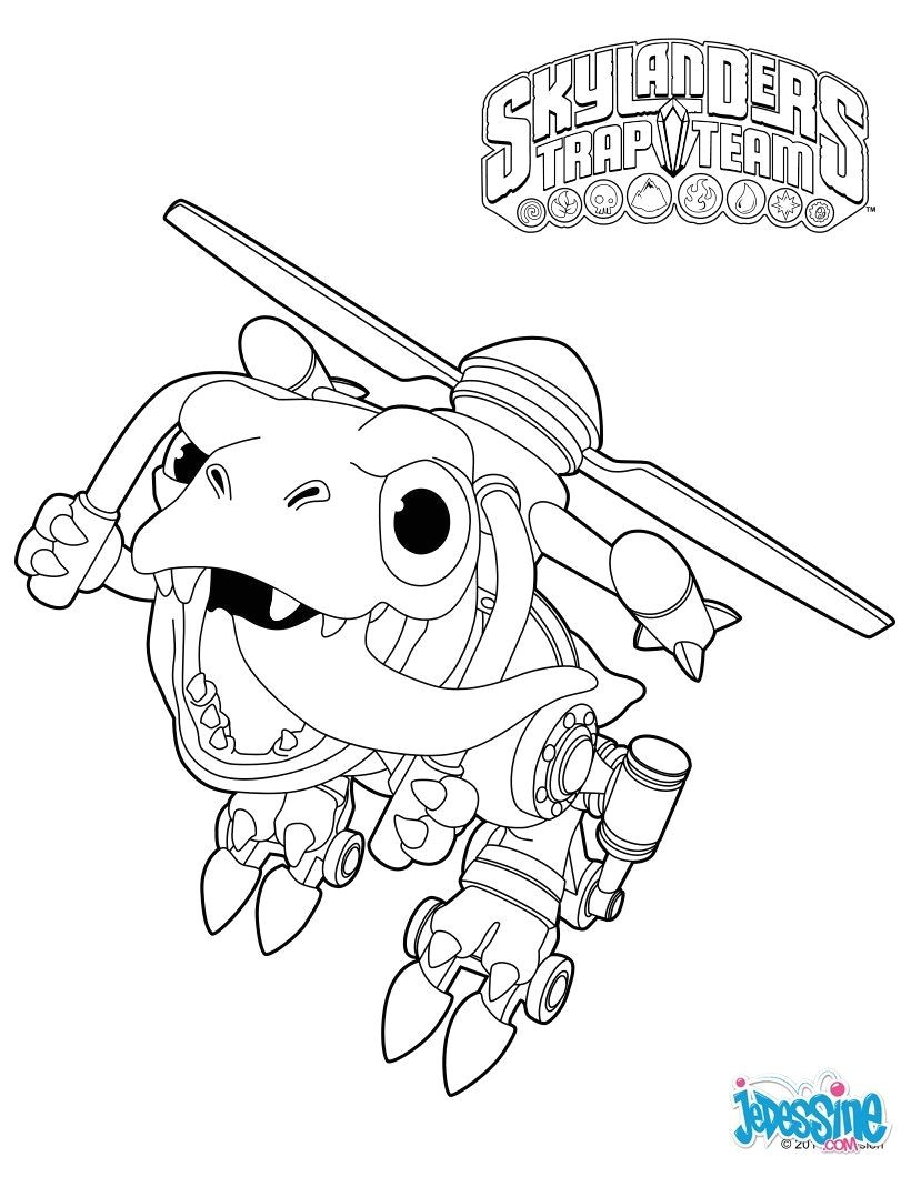 coloriage skylanders