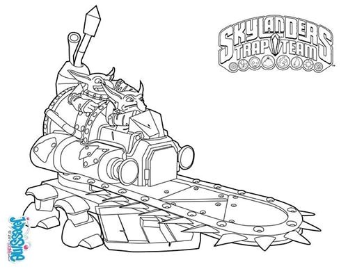 Skylanders Trap Team coloring pages Lob Star Character Colouring Pinterest