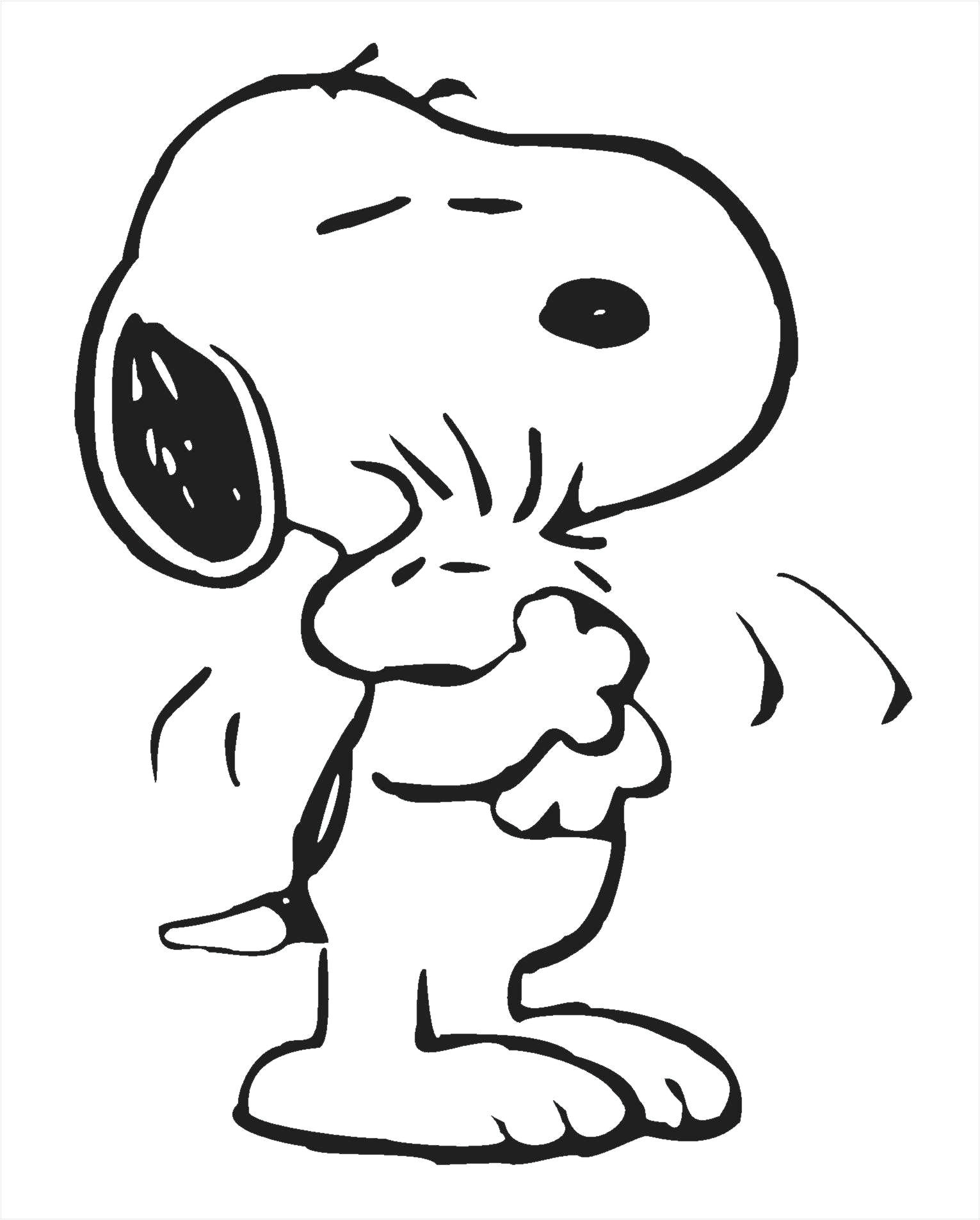 coloriage snoopy 113 [179 88