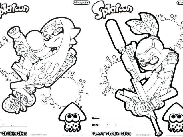 Tags coloriage splatoon Download by size Handphone