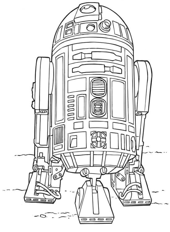 Coloriage Star Wars   imprimer