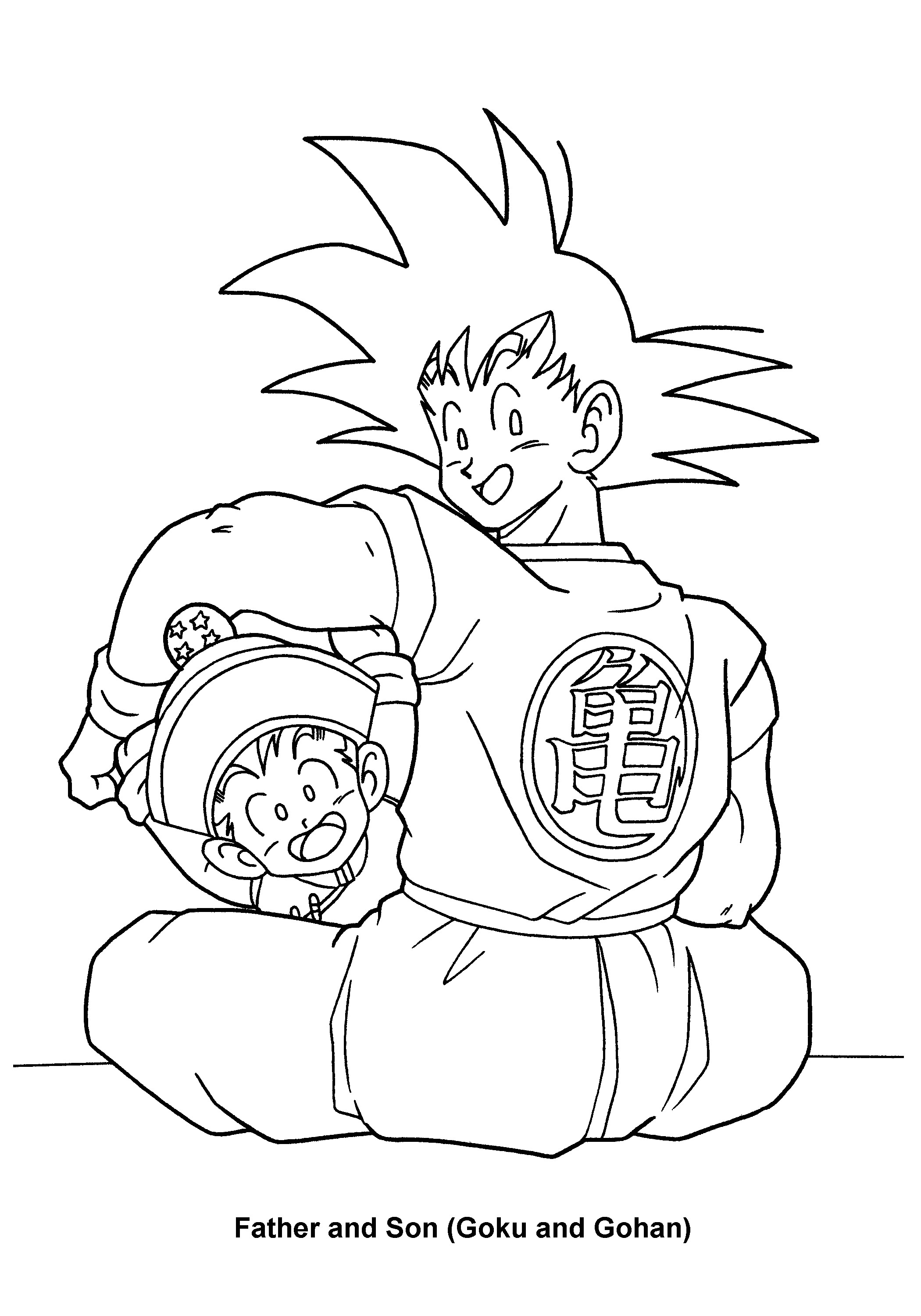 All Dragon Ball Z Coloring Pages Bing