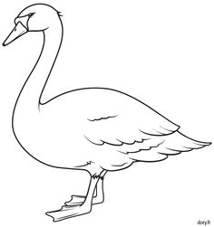 Mother goose Birds clipart de scrap et coloriage Pinterest