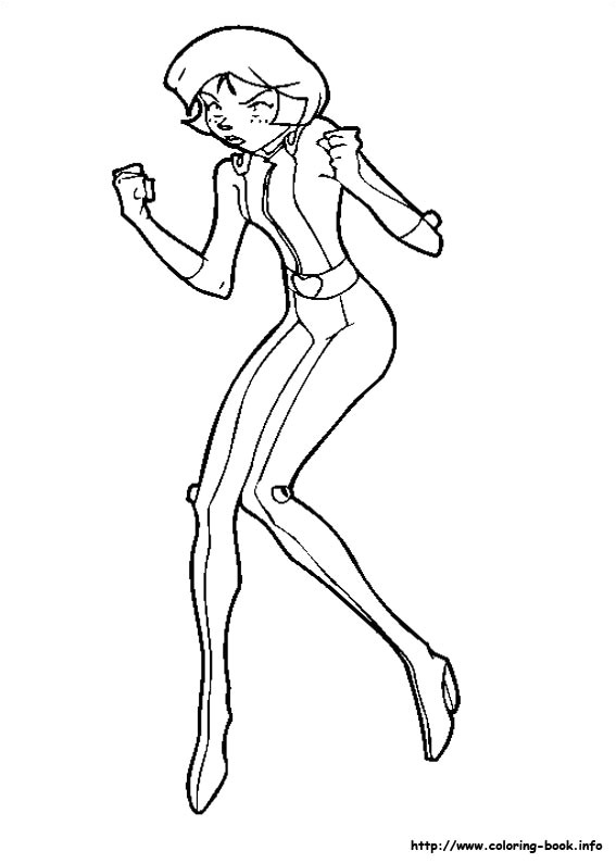 coloriage totally spies 15 [40 85