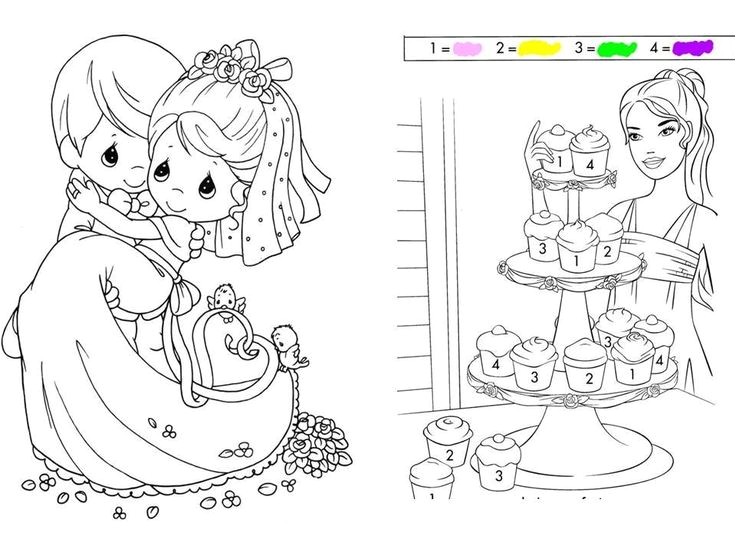 Cahier De Coloriage Mariage