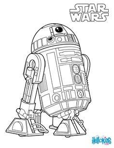 More Star Wars coloring sheets on hellokids