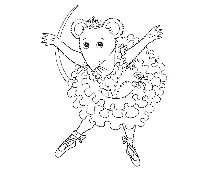 angelina ballerina images free ballerina coloring pages free printable awesome angelina ballerina anime wolf coloring sheets