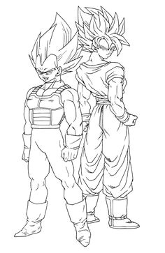 Pour imprimer ce coloriage gratuit coloriages dragon ball z 6