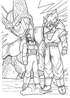 Coloriage Dessins Dragon Ball Z 69