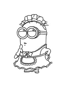 Coloriage les Minions   colorier Dessin   imprimer