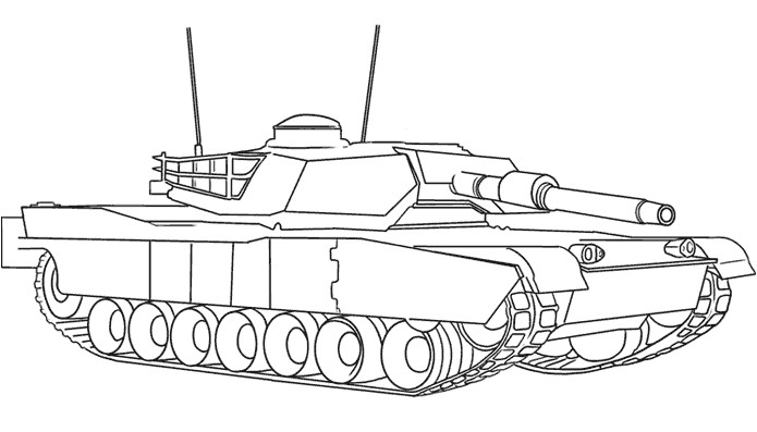 Dessin de Tank 2