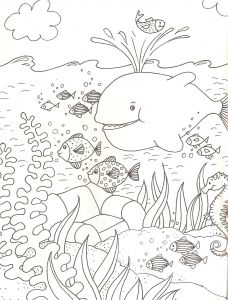 Coloriage Animaux De La Mer à Imprimer | danieguto