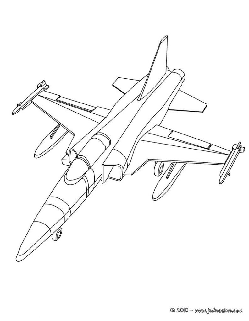 Coloriage Avion De Chasse Rafale Coloriages Coloriage Avion De Guerre