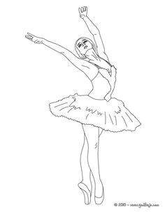 Colorear en l­nea Ballerina
