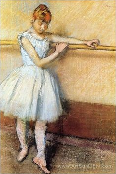 Dancer at the Barre 1880 Artist Edgar Degas â¯