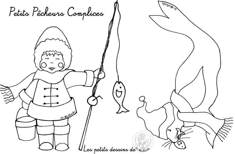 Coloriage Animaux Pole Nord