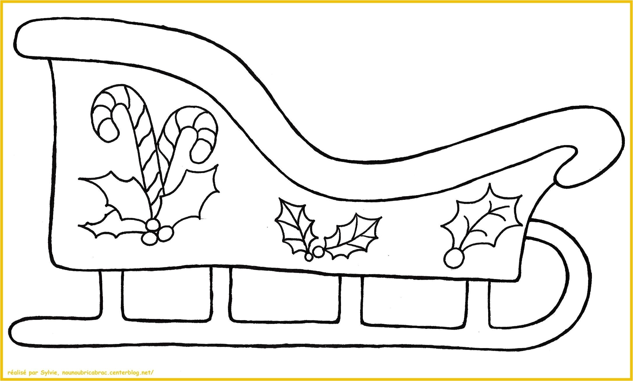 dessin de traineau de noel my blog throughout coloriages traineau pere noel a imprimer