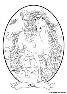 Bella Sara coloring page 3 is a coloring page from Bella Sara coloring book Let your children express their imagination when they color the Bella Sara