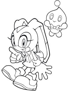 Resultado de imagem para Sonic para colorir