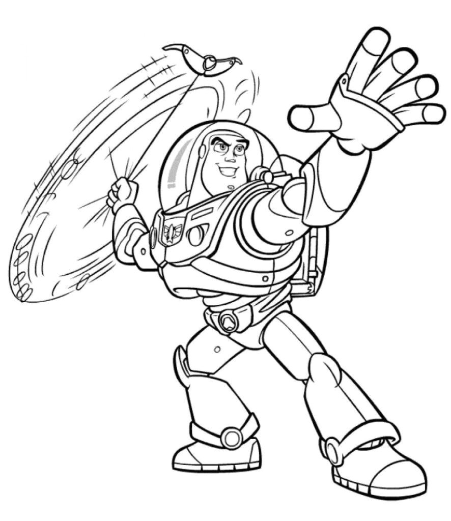 Free Printable Buzz Lightyear Coloring Pages