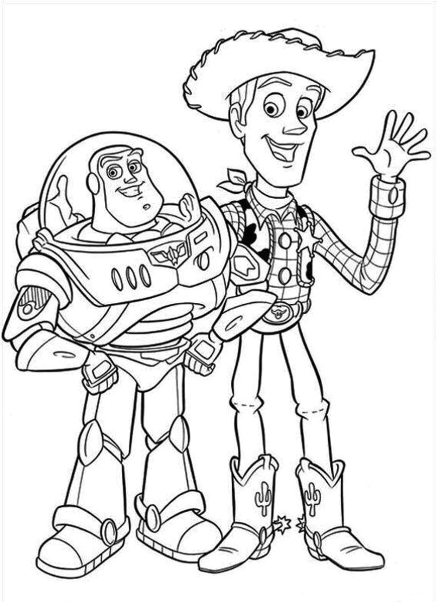 Toy Story Buzz Lightyear e Woo