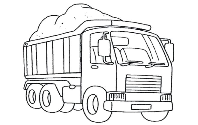 dessin a colorier camion poubelle coloriage camion poubelle gratuit a imprimer