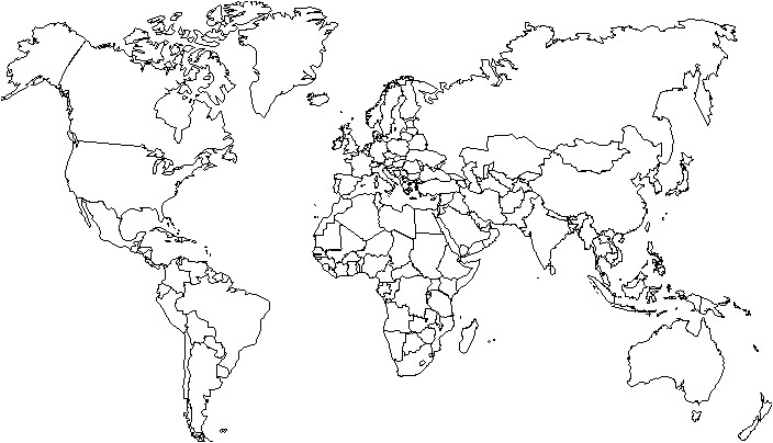 Coloriage Carte Du Monde En Ligne Carte Du Monde Vierge Europe Monde Carte Du Monde