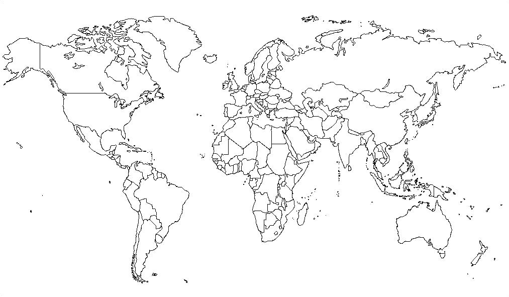 coloriage carte du monde mon a colorier en ligne vierge abicon idaces coloration gratuite ecole