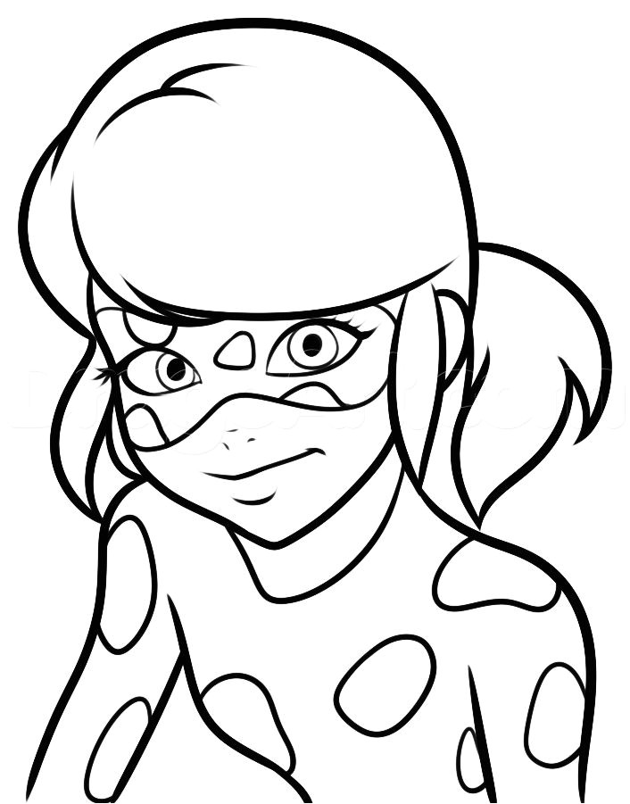 Ladybug And Cat Noir Coloring Pages to and print for free