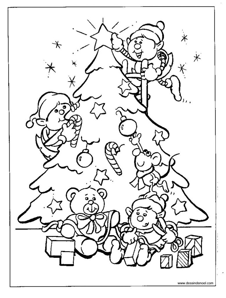 Coloriage De Noel Pour Adulte Gratuit Coloriage De No L Coloriage De