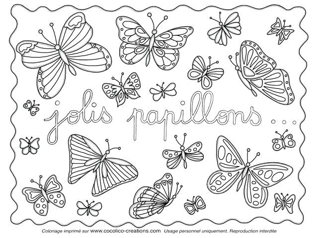 Butterfly Papillon Mariposas Vlinders Wings Gracefull Amazing Coloring pages colouring adult detailed advanced printable Kleuren voor
