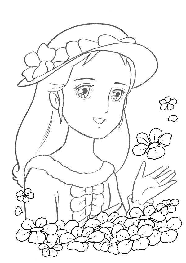dessin   colorier tv princesse sarah