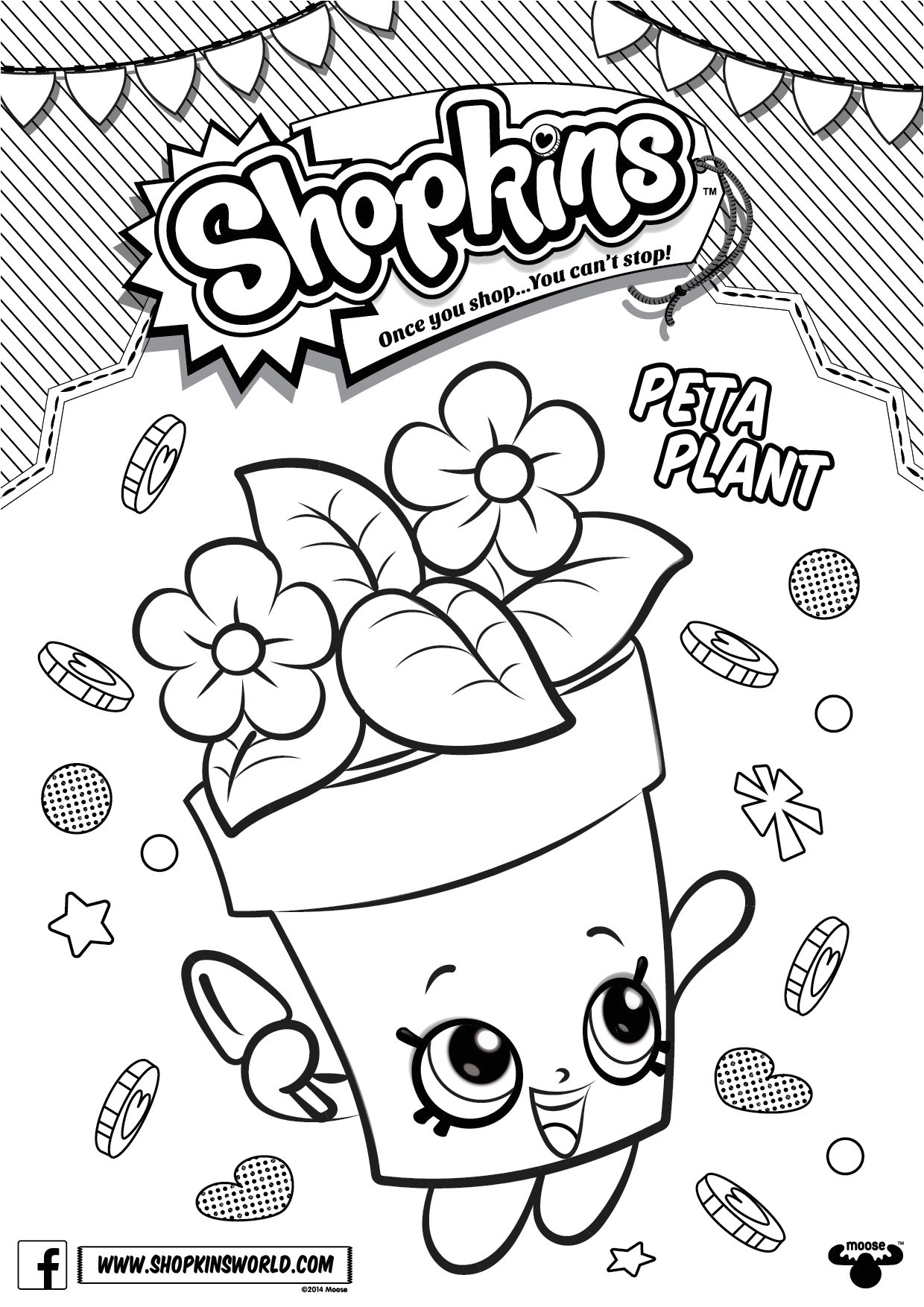 Shopkins Coloring Pages Wishes Collections