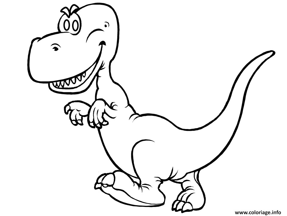 Coloriage dinosaure 8 Dessin   Imprimer