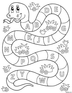 Exercice éducatif pour enfants des classes de maternelle inscrire les lettres de l alphabet qui manquent dans le dessin