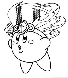 Kirby Coloriage Kdo invité