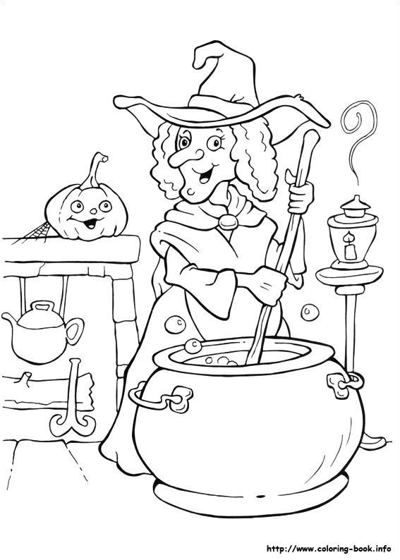Halloween coloring picture · Coloriage HalloweenColoriage Pour