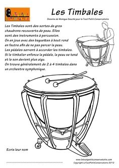 Les timbales instruments de musique   percussion