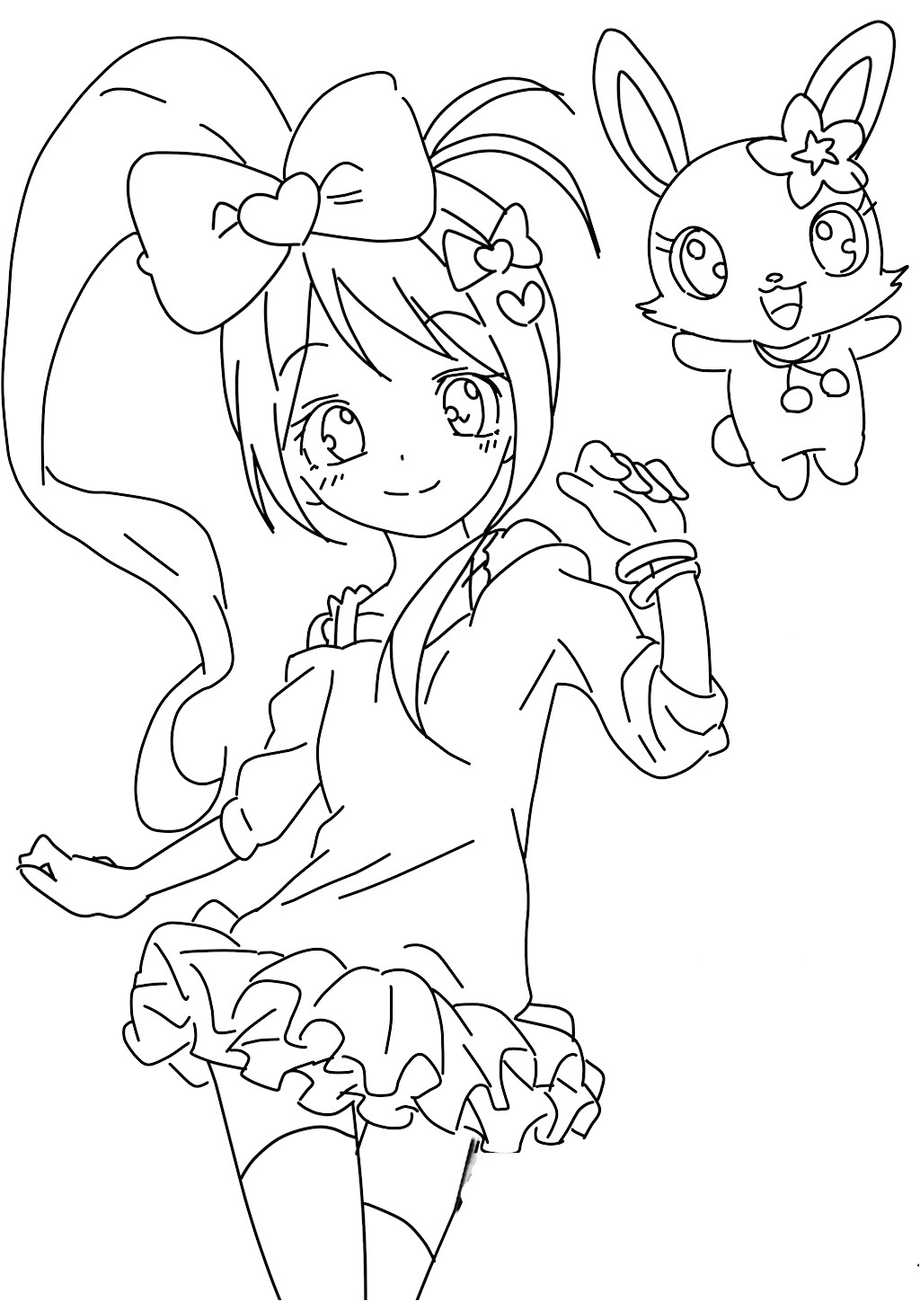 Jewelpet 38 Cartoons – Printable coloring pages